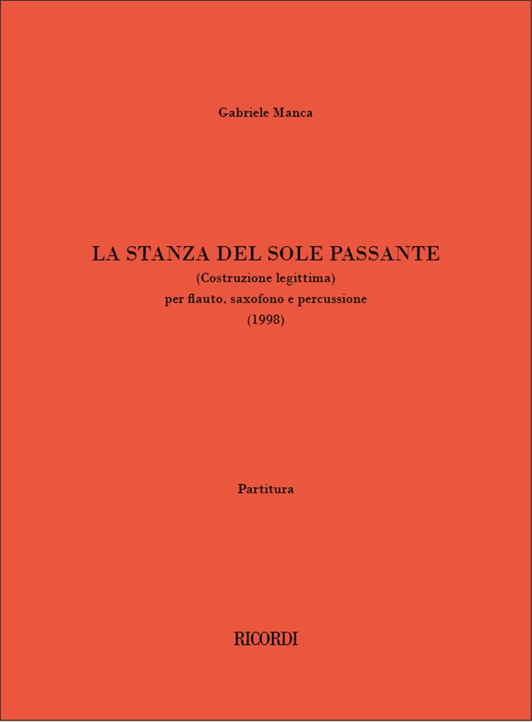 La stanza del sole passante (Costruzione legittima